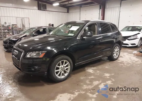 2012 Audi Q5 2.0T Premium from USA, damaged, VIN WA1LFAFP7CA003847